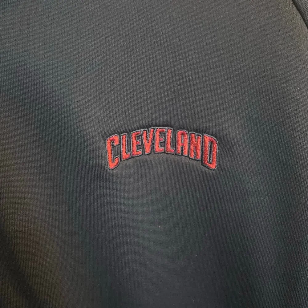 ADIDAS Climalite 🏀Cleveland Cavaliers Pullover 1/4 Zip M Navy Blue Golf - Picture 15 of 16